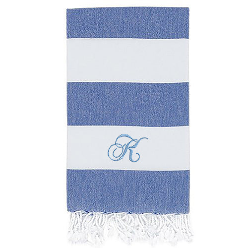 Monogrammed turkish beach towels sale