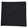 black fleece and cotton blanket monogrammed by Initially London