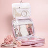 Foldout cosmetics bag