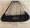 Monogrammed yoga mat carry bag