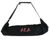 Monogrammed cotton yoga mat carry bag