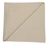 Fleece & cotton blanket in nude, sand shade, monogrammed by Initially London